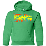 Sweatshirts Irish Green / YS Spoiler from the future Youth Hoodie