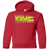 Sweatshirts Red / YS Spoiler from the future Youth Hoodie