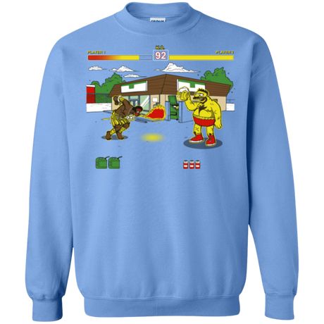 Sweatshirts Carolina Blue / S Springfield Fighter Crewneck Sweatshirt