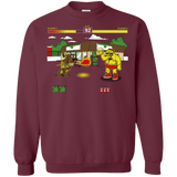 Sweatshirts Maroon / S Springfield Fighter Crewneck Sweatshirt