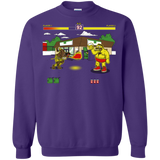 Sweatshirts Purple / S Springfield Fighter Crewneck Sweatshirt