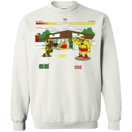 Sweatshirts White / S Springfield Fighter Crewneck Sweatshirt