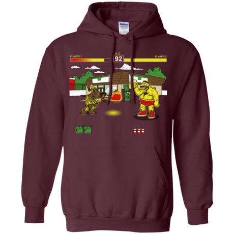 Sweatshirts Maroon / S Springfield Fighter Pullover Hoodie