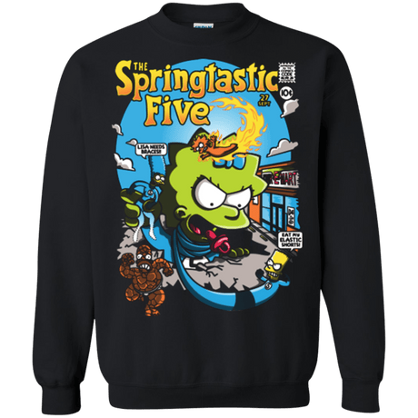 Sweatshirts Black / Small Springtastic Crewneck Sweatshirt