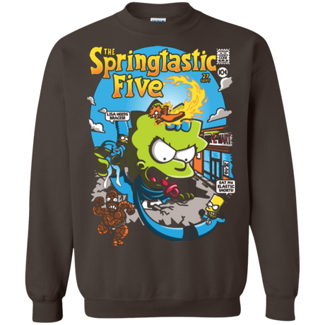 Sweatshirts Dark Chocolate / Small Springtastic Crewneck Sweatshirt