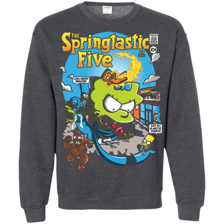 Sweatshirts Dark Heather / Small Springtastic Crewneck Sweatshirt