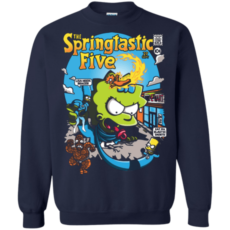 Sweatshirts Navy / Small Springtastic Crewneck Sweatshirt