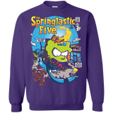 Sweatshirts Purple / Small Springtastic Crewneck Sweatshirt