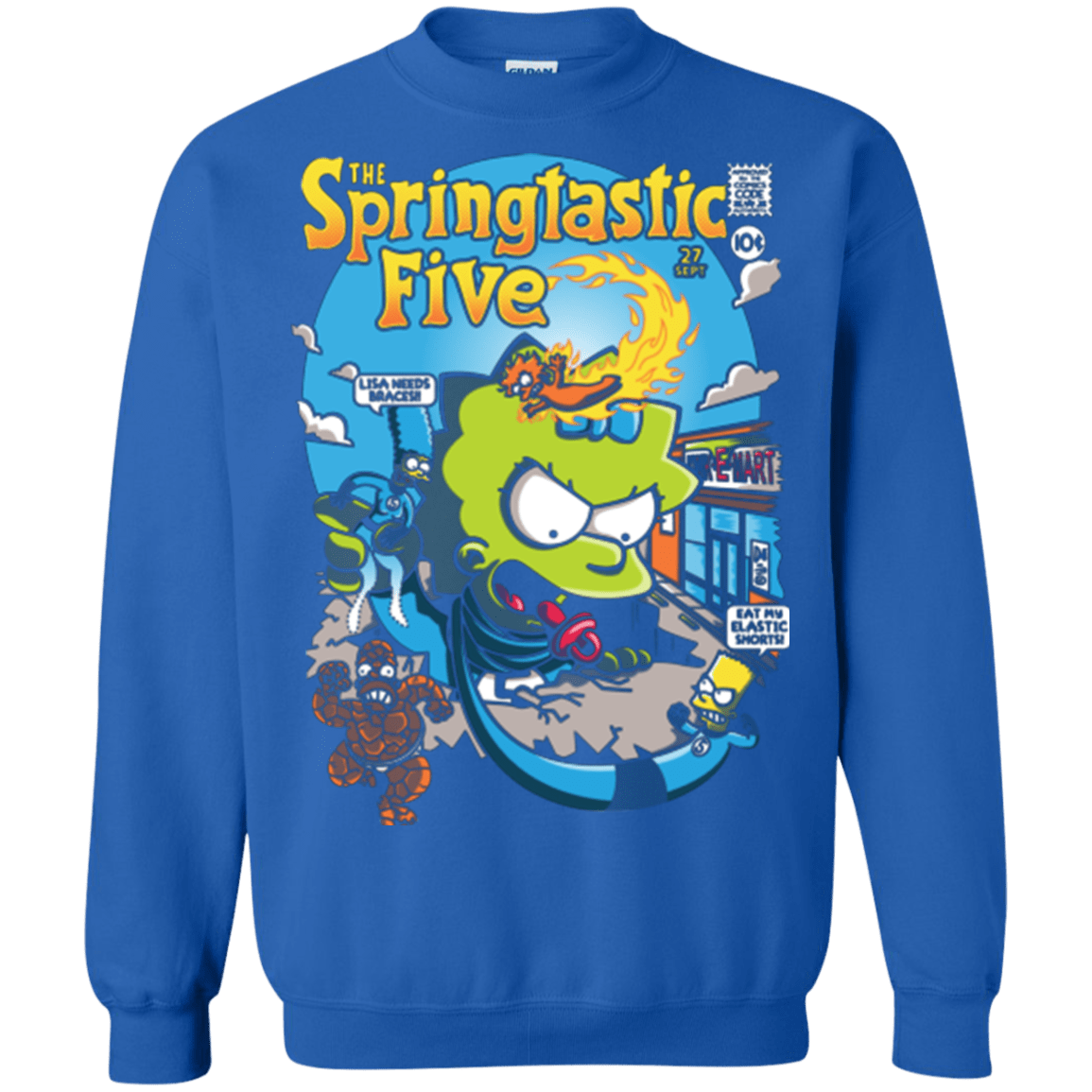 Sweatshirts Royal / Small Springtastic Crewneck Sweatshirt