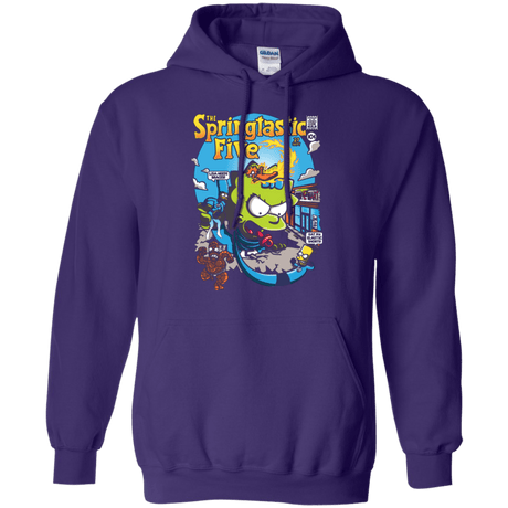 Sweatshirts Purple / Small Springtastic Pullover Hoodie