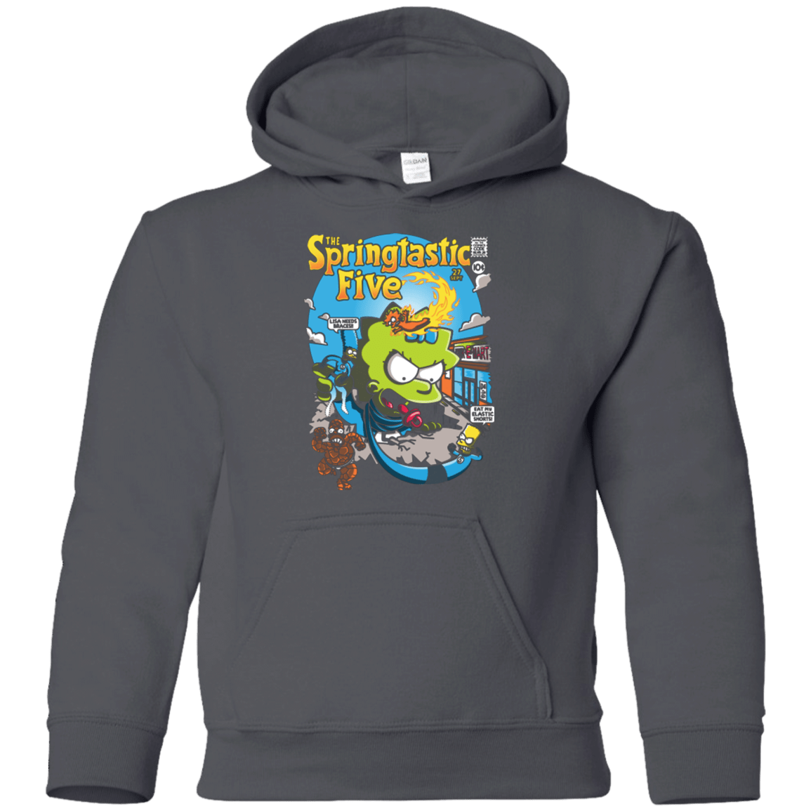 Sweatshirts Charcoal / YS Springtastic Youth Hoodie
