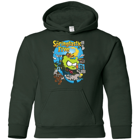 Sweatshirts Forest Green / YS Springtastic Youth Hoodie
