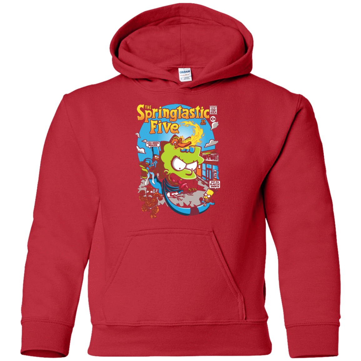 Sweatshirts Red / YS Springtastic Youth Hoodie