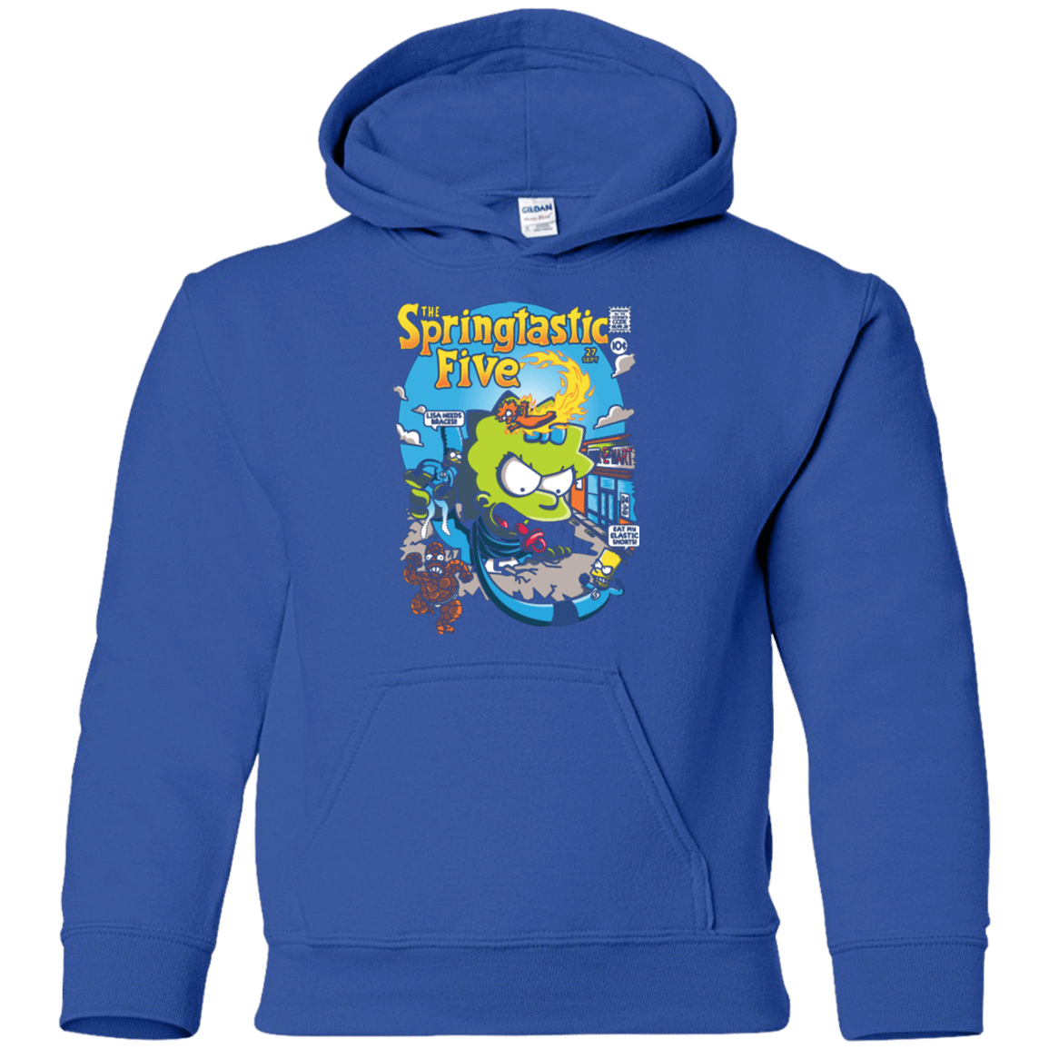 Sweatshirts Royal / YS Springtastic Youth Hoodie