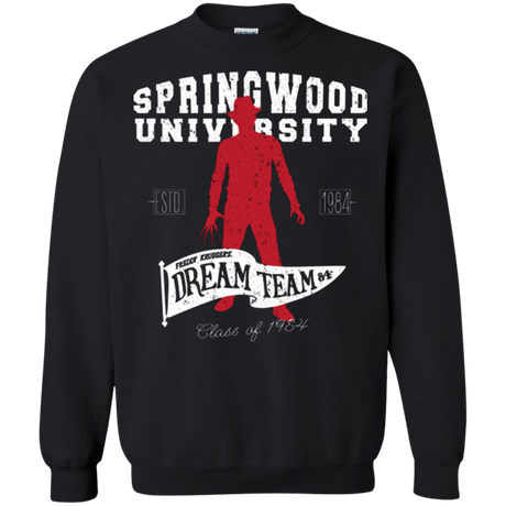 Sweatshirts Black / Small Springwood University Crewneck Sweatshirt