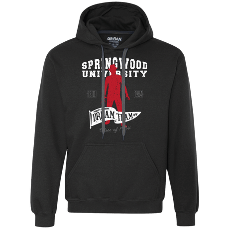 Sweatshirts Black / Small Springwood University Premium Fleece Hoodie