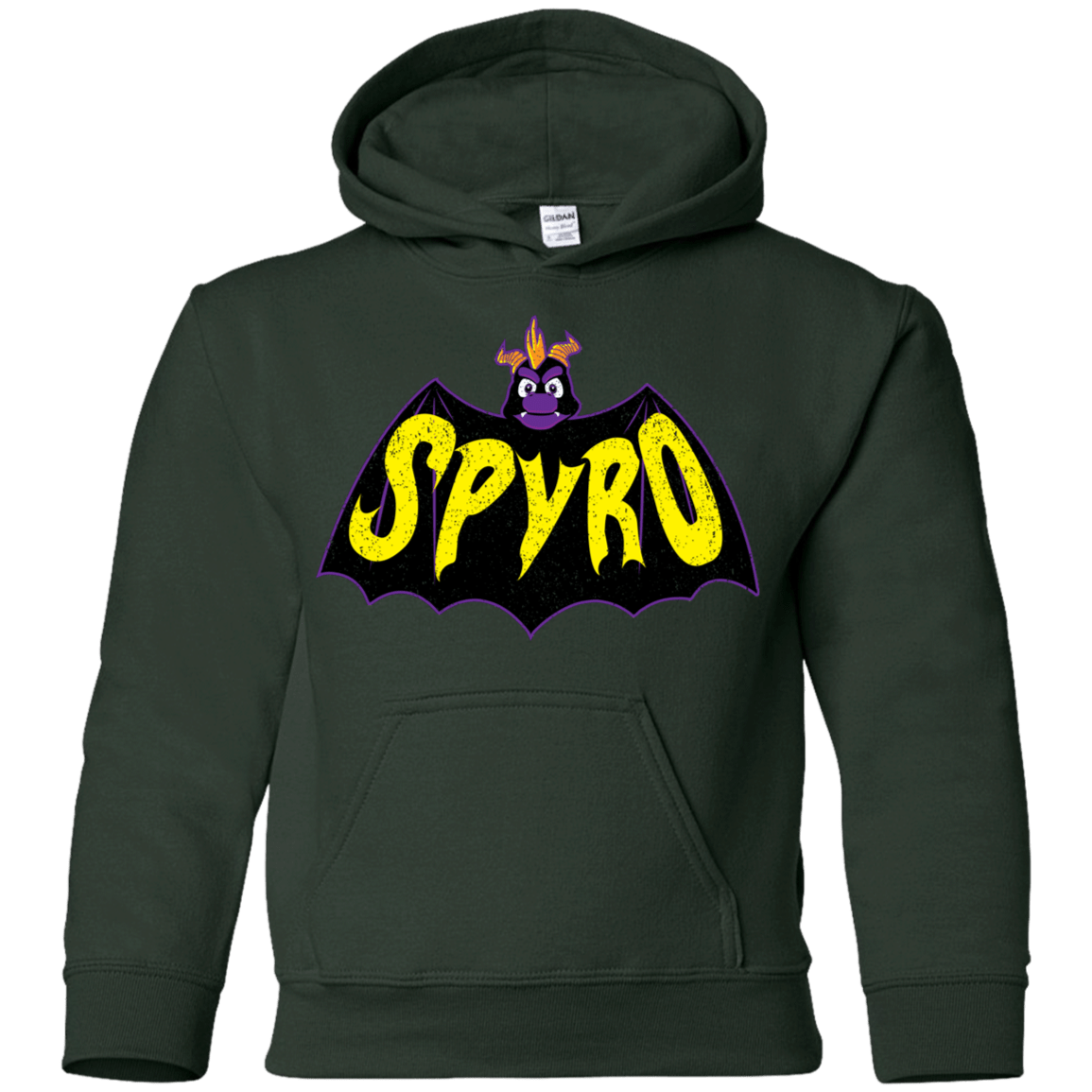 Sweatshirts Forest Green / YS Spyro Youth Hoodie