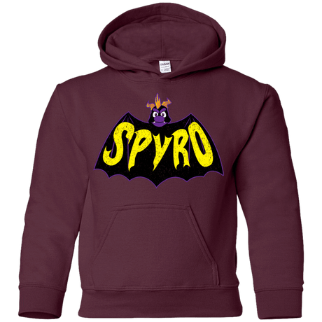 Sweatshirts Maroon / YS Spyro Youth Hoodie