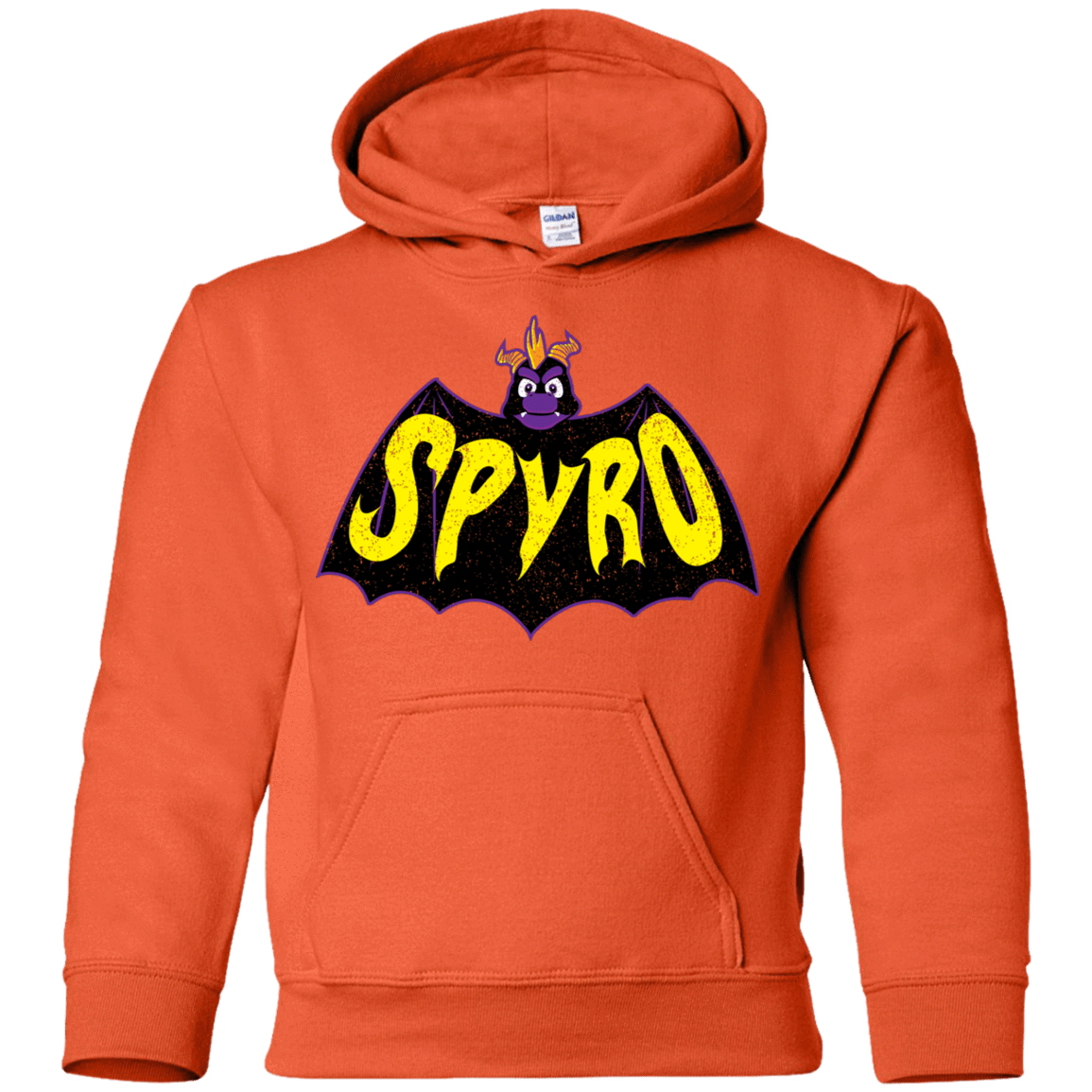 Sweatshirts Orange / YS Spyro Youth Hoodie