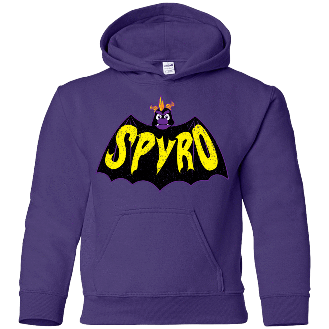 Sweatshirts Purple / YS Spyro Youth Hoodie