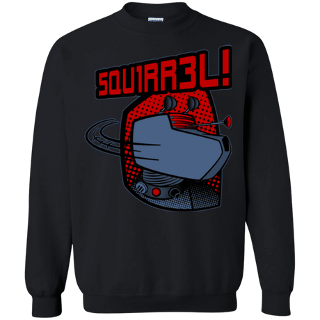 Sweatshirts Black / Small Squirrel Crewneck Sweatshirt
