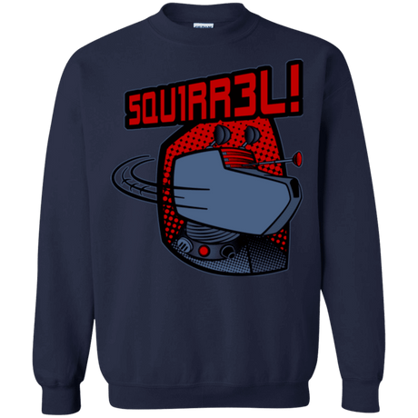 Sweatshirts Navy / Small Squirrel Crewneck Sweatshirt