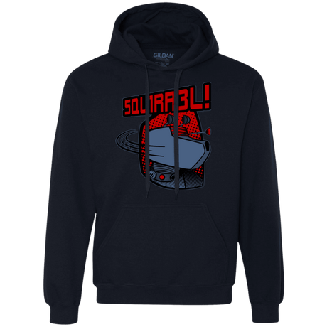 Sweatshirts Navy / Small Squirrel Premium Fleece Hoodie