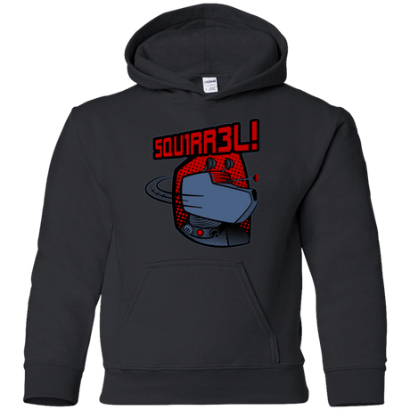 Sweatshirts Black / YS Squirrel Youth Hoodie