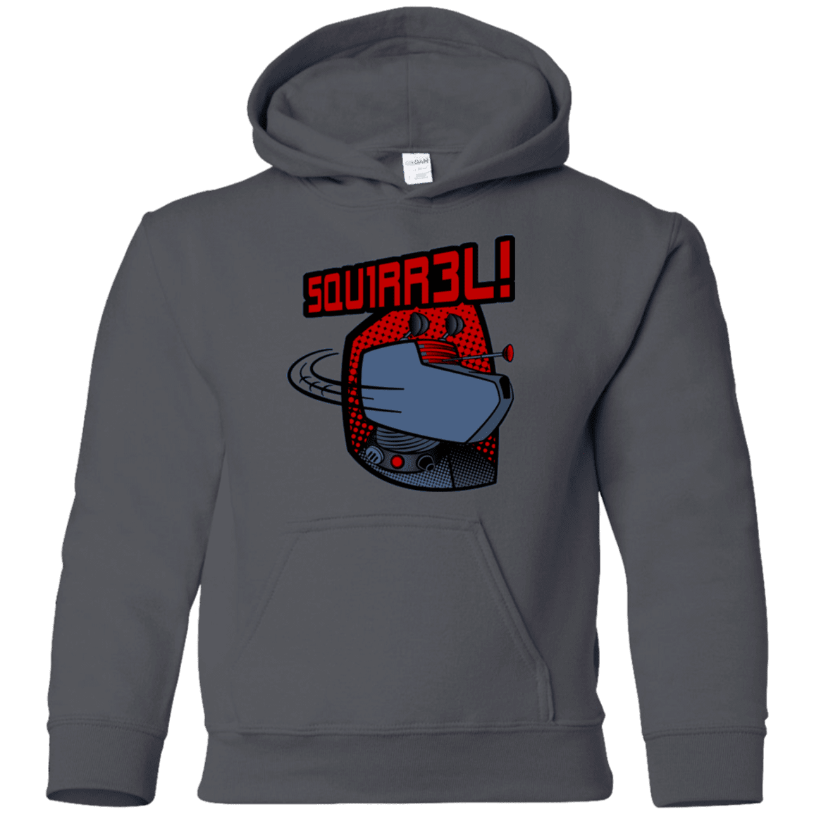 Sweatshirts Charcoal / YS Squirrel Youth Hoodie
