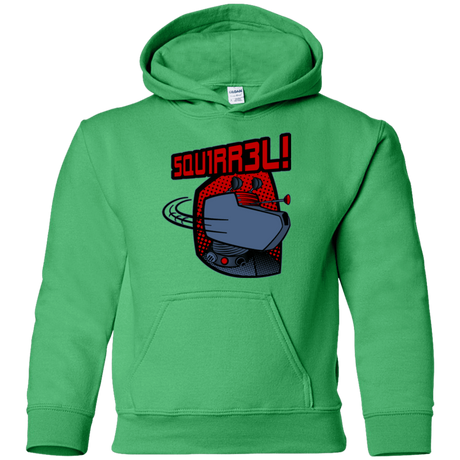 Sweatshirts Irish Green / YS Squirrel Youth Hoodie
