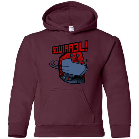 Sweatshirts Maroon / YS Squirrel Youth Hoodie