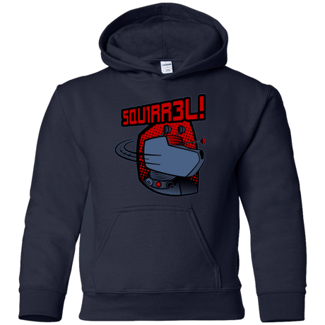 Sweatshirts Navy / YS Squirrel Youth Hoodie