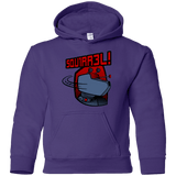 Sweatshirts Purple / YS Squirrel Youth Hoodie