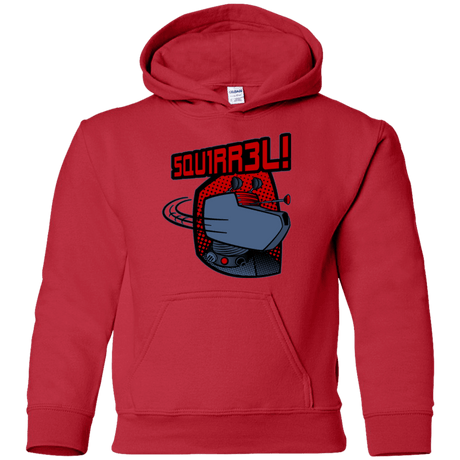 Sweatshirts Red / YS Squirrel Youth Hoodie
