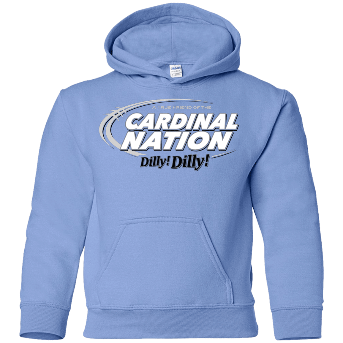 Sweatshirts Carolina Blue / YS Stanford Dilly Dilly Youth Hoodie