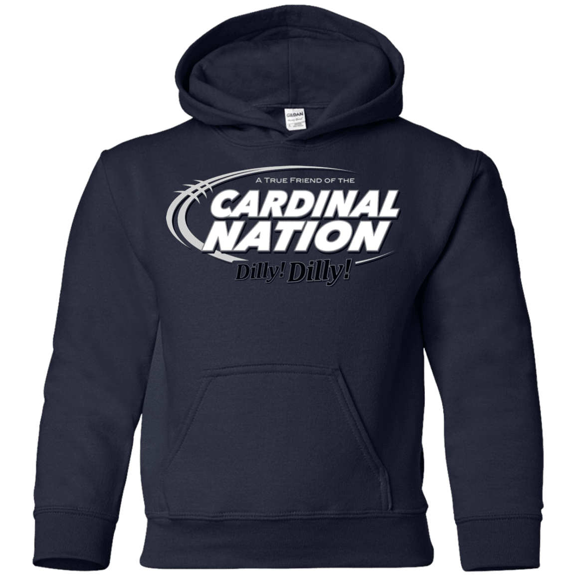 Sweatshirts Navy / YS Stanford Dilly Dilly Youth Hoodie
