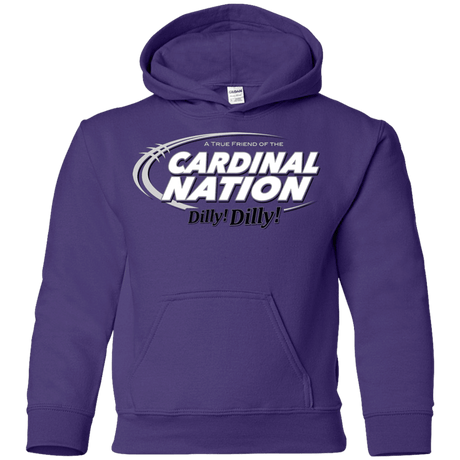 Sweatshirts Purple / YS Stanford Dilly Dilly Youth Hoodie