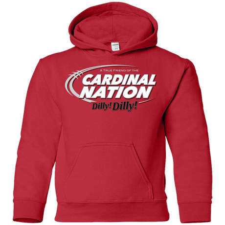 Sweatshirts Red / YS Stanford Dilly Dilly Youth Hoodie