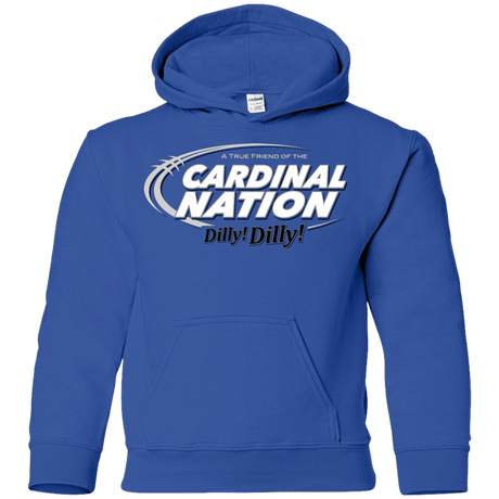 Sweatshirts Royal / YS Stanford Dilly Dilly Youth Hoodie