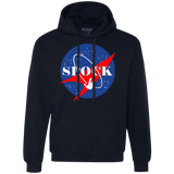 Sweatshirts Navy / Small Star captain Premium Fleece Hoodie