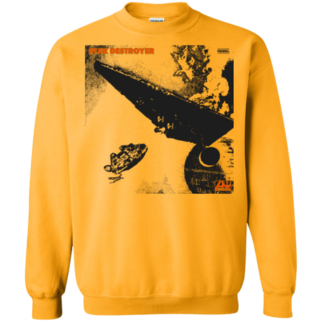 Sweatshirts Gold / Small Star Destroyer Crewneck Sweatshirt