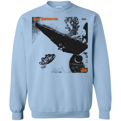 Sweatshirts Light Blue / Small Star Destroyer Crewneck Sweatshirt