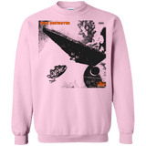 Sweatshirts Light Pink / Small Star Destroyer Crewneck Sweatshirt