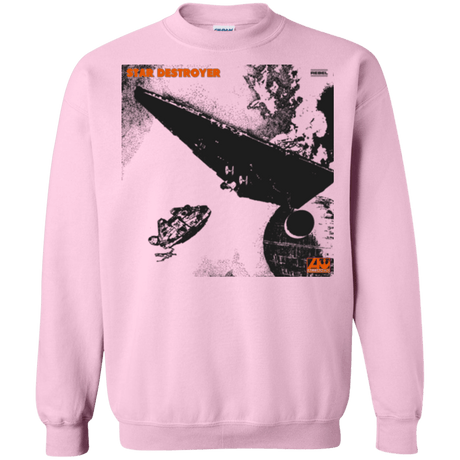 Sweatshirts Light Pink / Small Star Destroyer Crewneck Sweatshirt