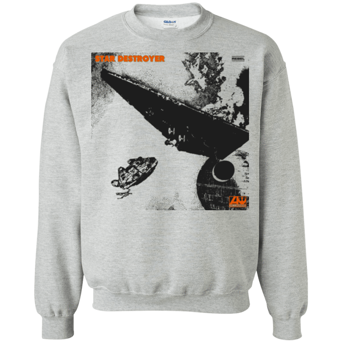 Sweatshirts Sport Grey / Small Star Destroyer Crewneck Sweatshirt