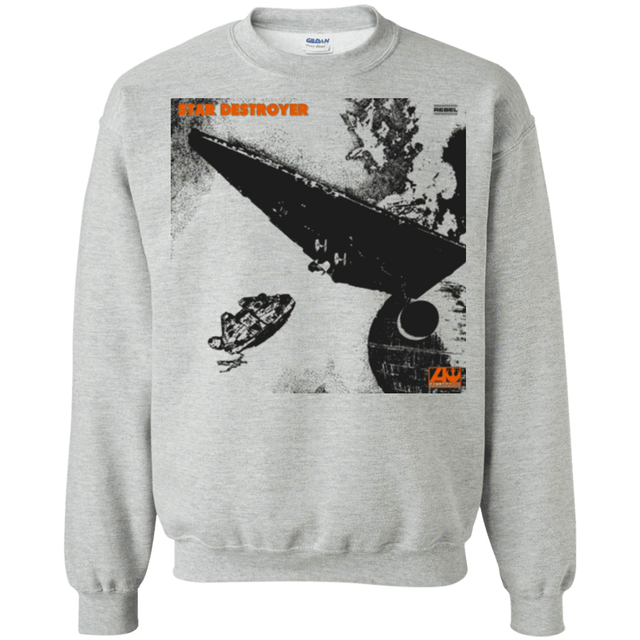 Sweatshirts Sport Grey / Small Star Destroyer Crewneck Sweatshirt