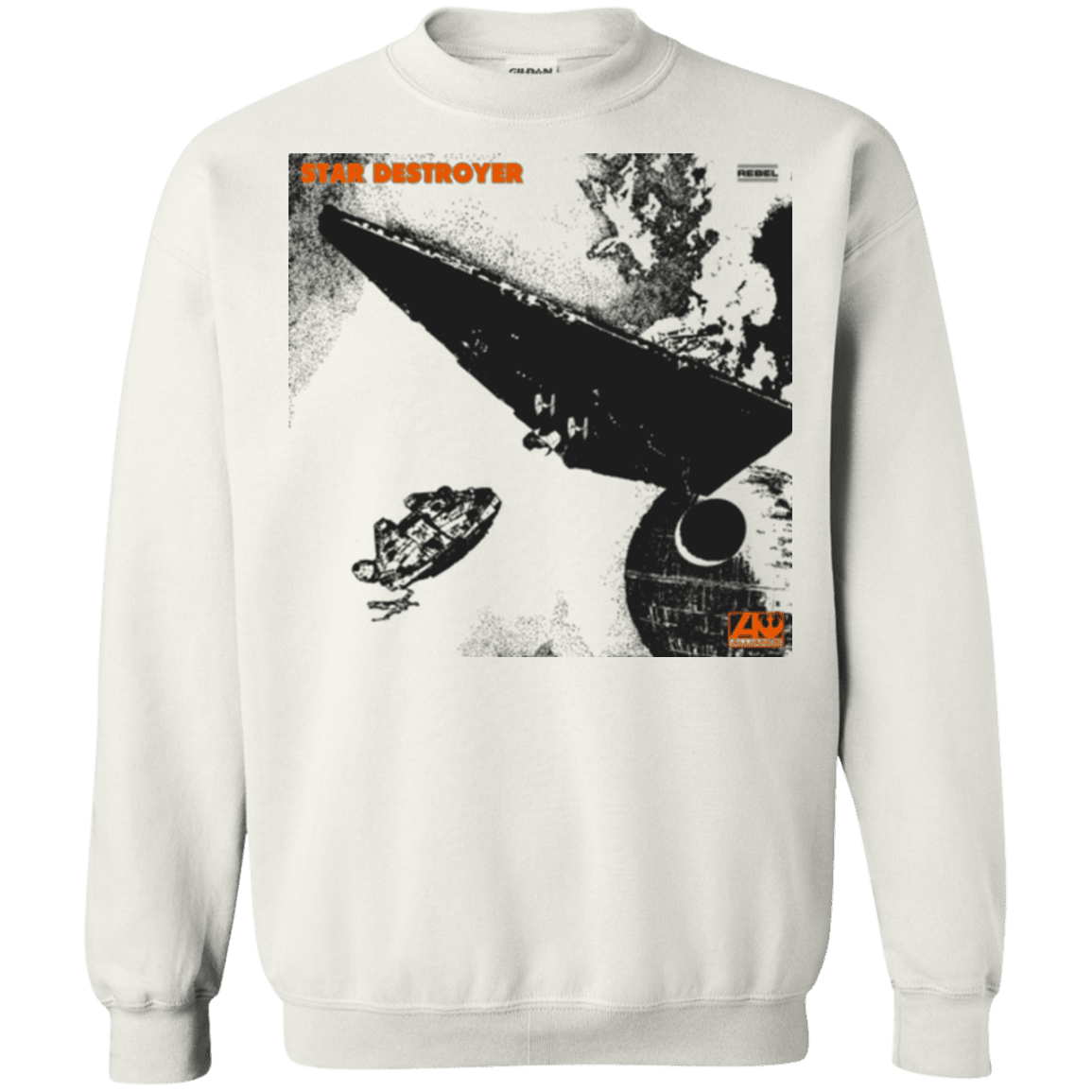 Sweatshirts White / Small Star Destroyer Crewneck Sweatshirt
