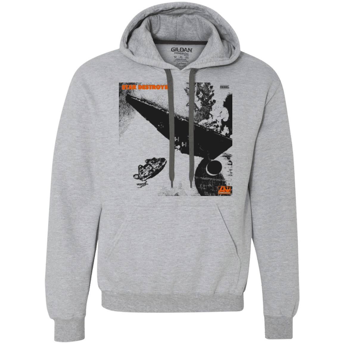 Sweatshirts Sport Grey / Small Star Destroyer Premium Fleece Hoodie