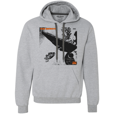 Sweatshirts Sport Grey / Small Star Destroyer Premium Fleece Hoodie