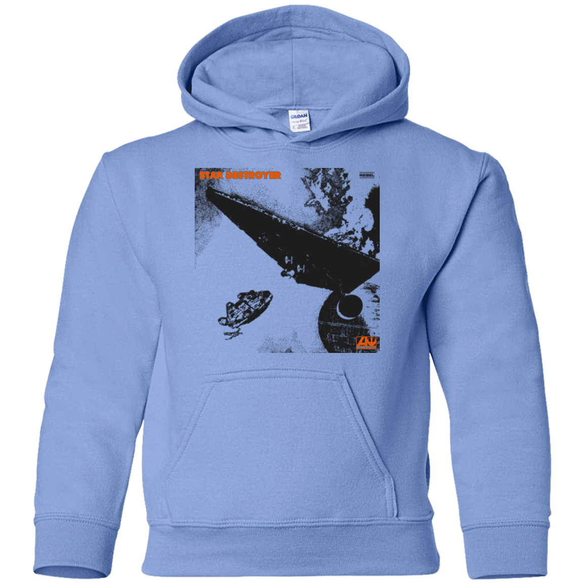 Sweatshirts Carolina Blue / YS Star Destroyer Youth Hoodie